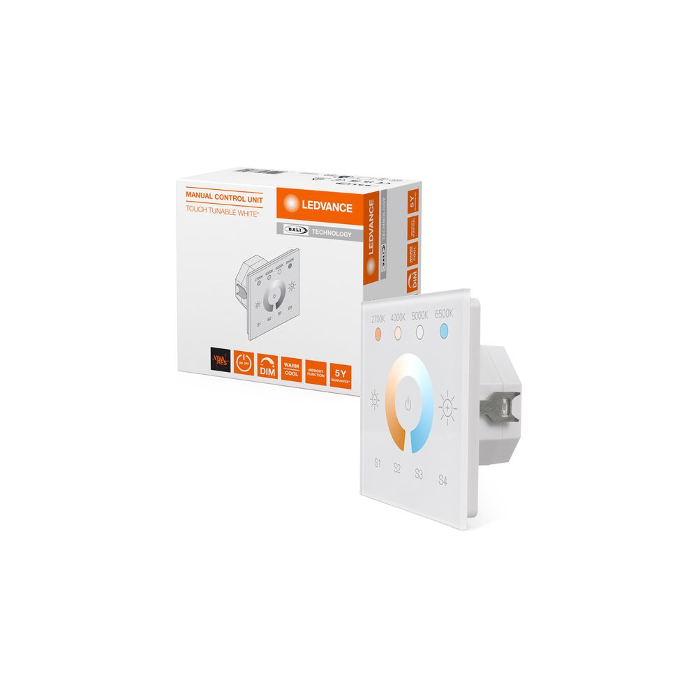 Ledvance DALI-2 Steuergerät MANUAL CONTROL UNIT TOUCH TW, 1-100%, 100-240V, IP2... LEDVANCE-4058075837560 4058075837560 (Abb. 5)