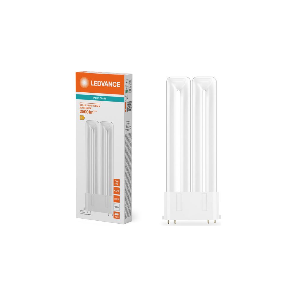 Ledvance LED-Kompaktleuchtstofflampe DULUX LED F36 EM & AC MAINS VALUE, 20W, 25... LEDVANCE-4058075822511 4058075822511 (Abb. 7)