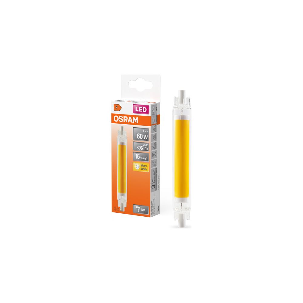 Ledvance LED-Stablampe Slim Line R7s 8W 827, 806 lm, 118 mm, Glas, klar... LEDVANCE-4058075840485 4058075840485 (Abb. 5)