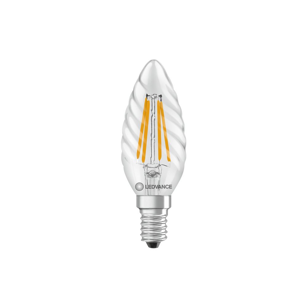 Ledvance LED-Filament-Lampe Classic BW 3,4W 827 E14, 470lm, 2700K, Glas, Klar, ... LEDVANCE-4099854466663 4099854466663 (Abb. 2)