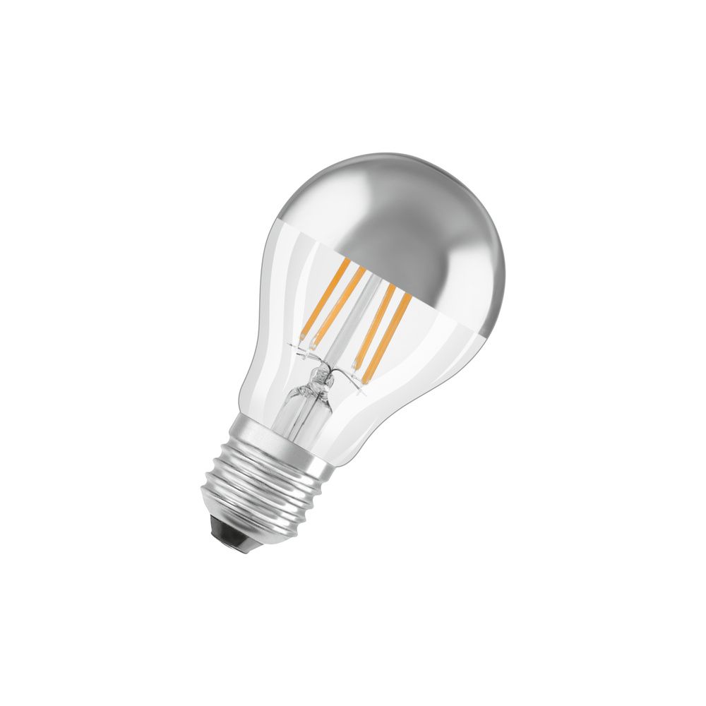 Ledvance LED-Filamentlampe Classic A Mirror 6,5W 827 E27, 650lm, 2700K, Silber... LEDVANCE-4099854062742 4099854062742 (Abb. 3)