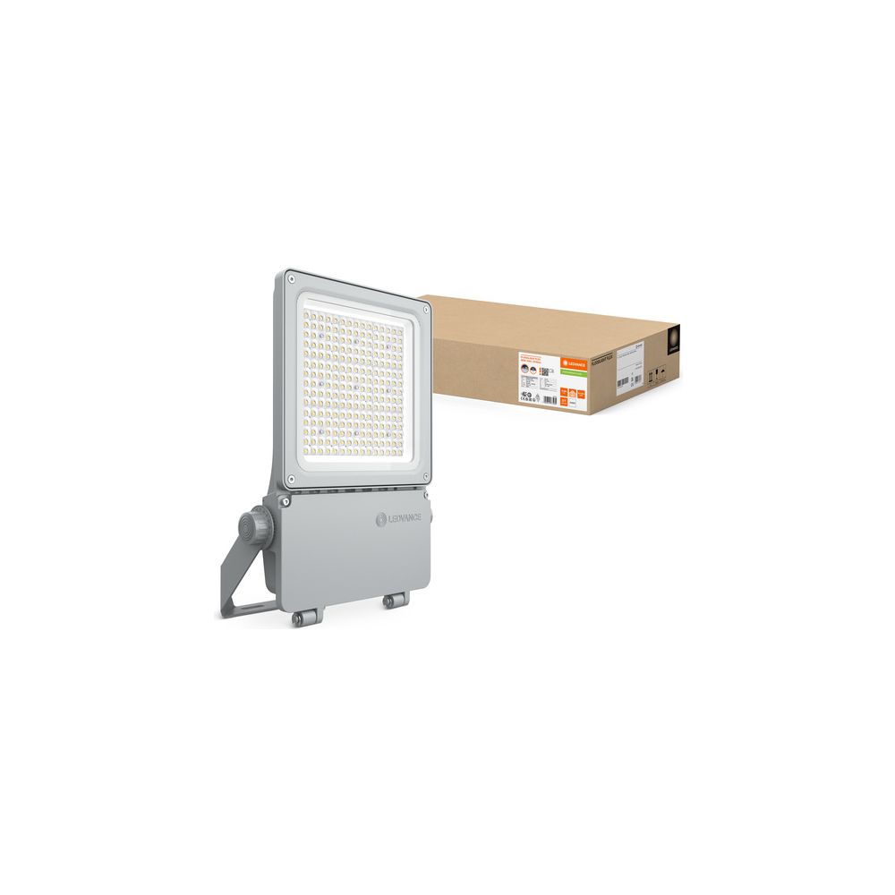 Ledvance LED-Fluter Floodlight Flex P 80W, 12.100lm 4000K IP66, Aluminium, Weiß... LEDVANCE-4099854373282 4099854373282 (Abb. 5)