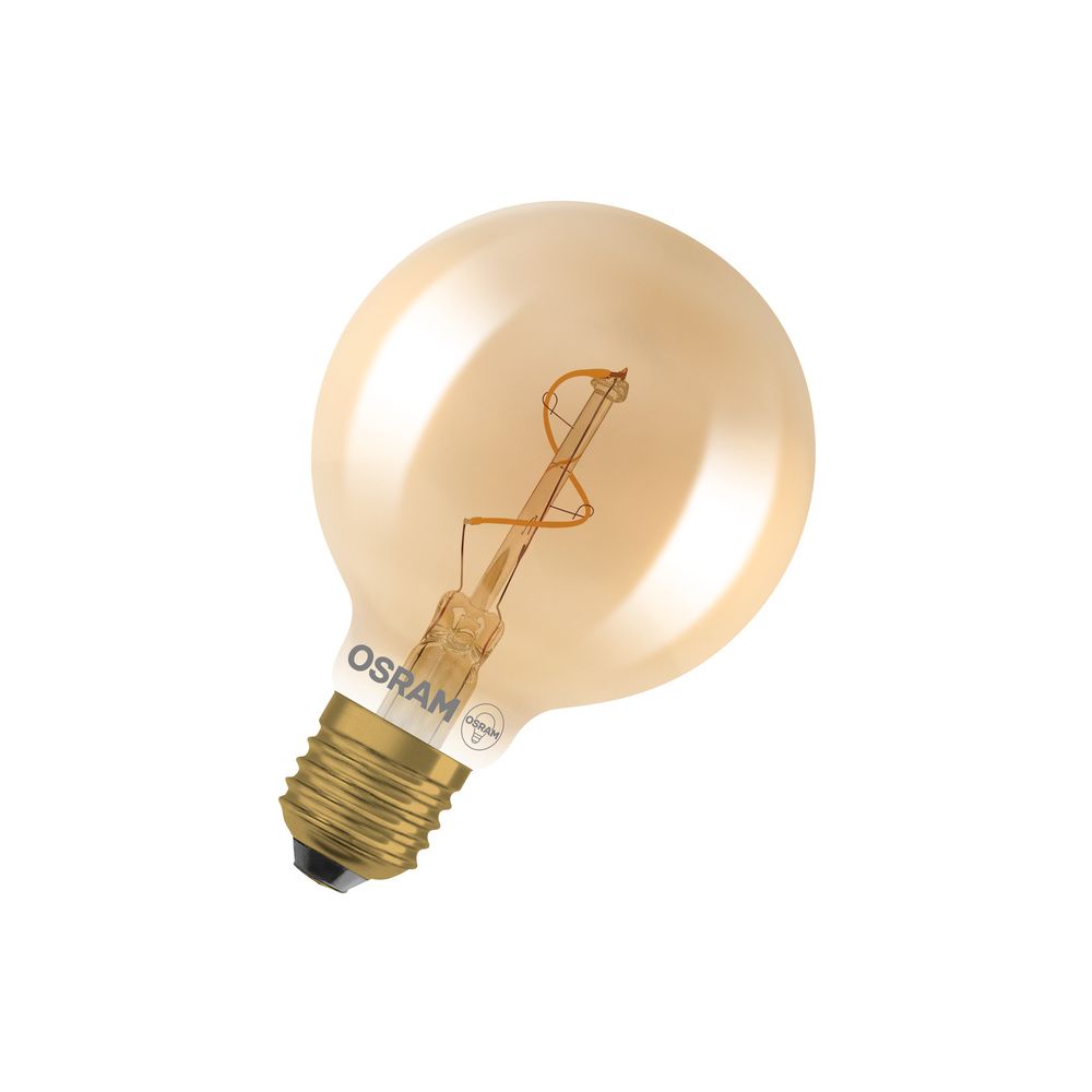 Ledvance LED-Filament-Lampe Vintage 1906 Globe, 4W 410lm 2400K E27, Glas, Gold... LEDVANCE-4099854091179 4099854091179 (Abb. 13)