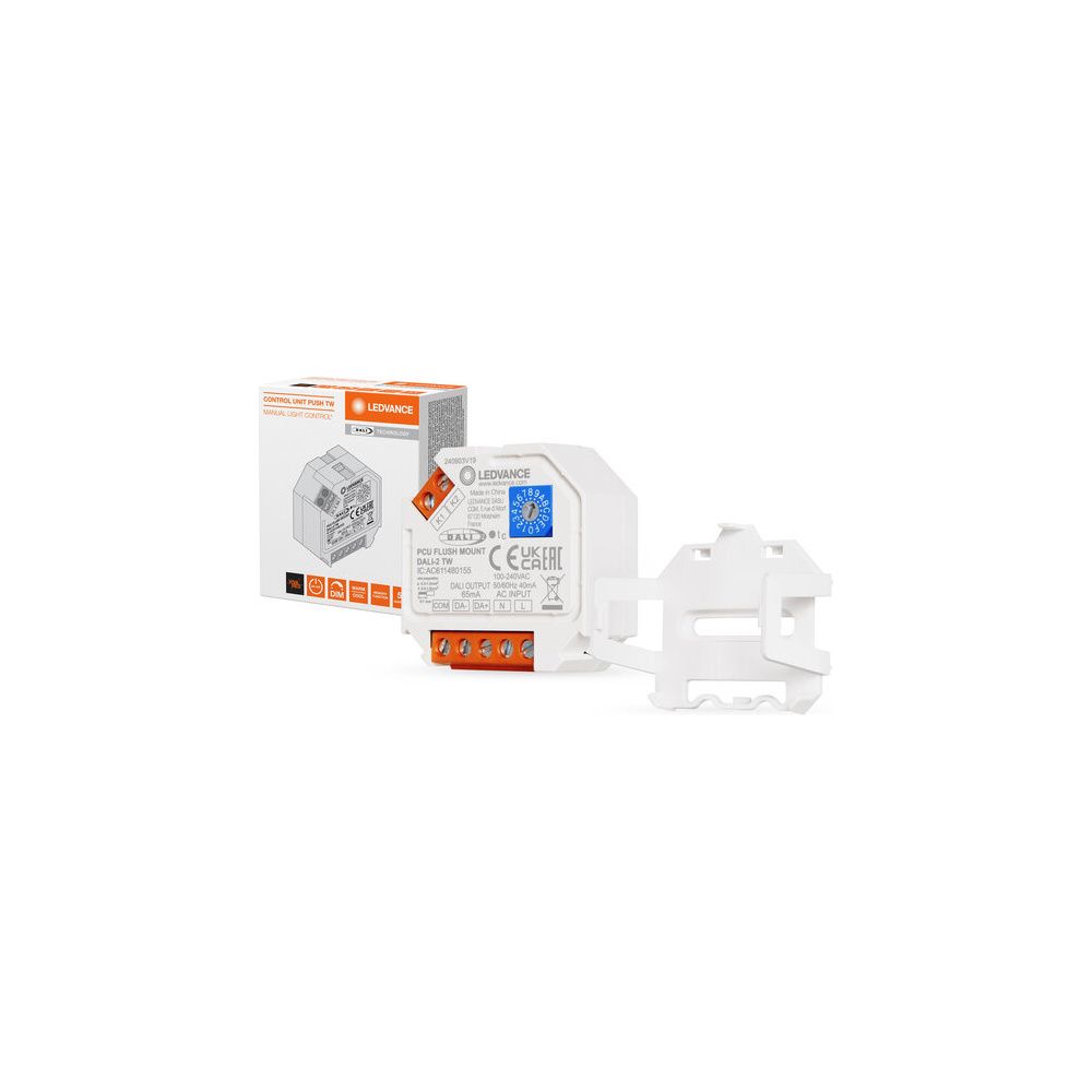 Ledvance DALI-2 Steuergerät PUSH CONTROL UNIT FM TW, IP20, 100-240V, Weiß... LEDVANCE-4058075837584 4058075837584 (Abb. 11)