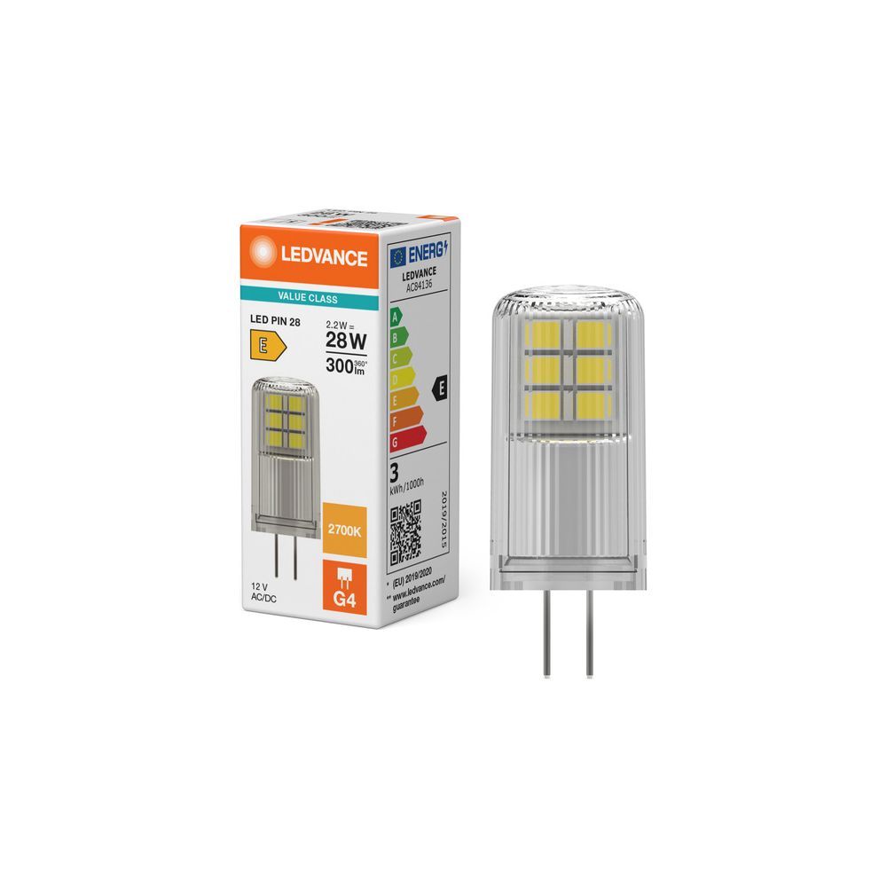 Ledvance LED PIN 28, 2,2W, 300lm, 2700K, G4, Klar... LEDVANCE-4099854248726 4099854248726 (Abb. 5)