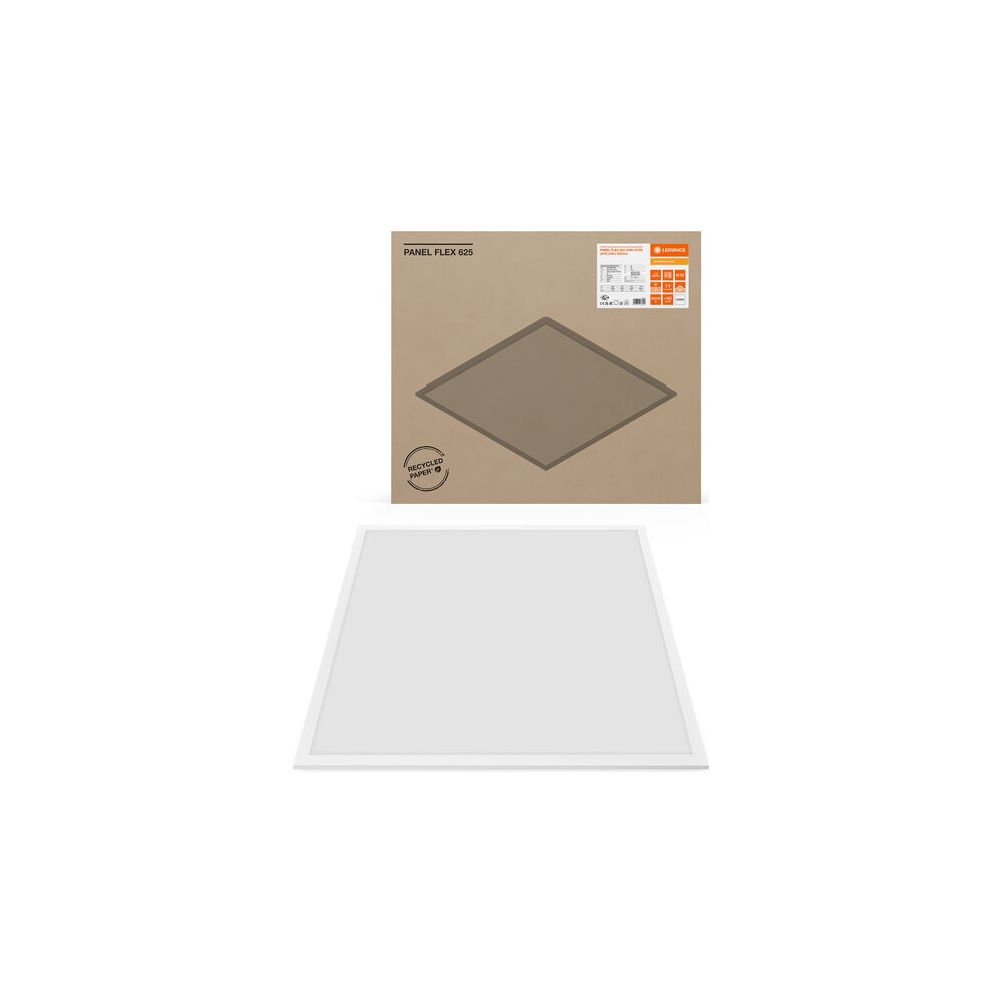 Ledvance LED-Einlegeleuchte PANEL FLEX 625 UGR 19 PS, 32W, 4000K, 620x620mm, Al... LEDVANCE-4099854276569 4099854276569 (Abb. 6)