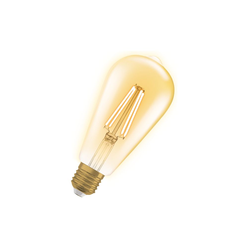 Ledvance LED-Filamentlampe Vintage 1906 Edison 55, 6,5W 824 E27, Glas, Gold... LEDVANCE-4099854081514 4099854081514 (Abb. 7)