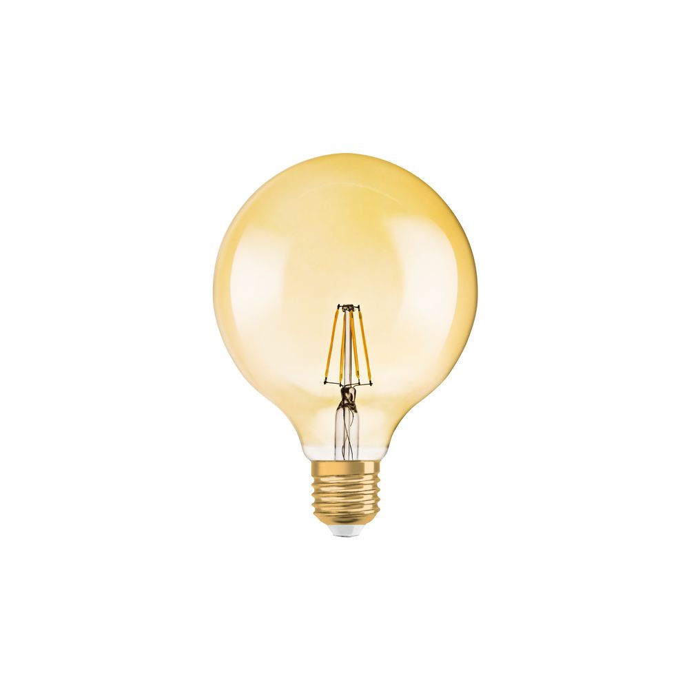 Ledvance LED-Filament-Lampe Vintage 1906 Globe, 4W 410lm 2400K E27, Glas, Gold... LEDVANCE-4099854091179 4099854091179 (Abb. 2)