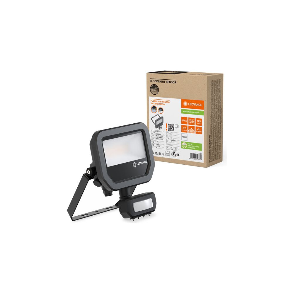 Ledvance LED-Fluter Floodlight Sensor 10, 1.200 lm, 8 W, 4000 K, IP65, Aluminiu... LEDVANCE-4099854306808 4099854306808 (Abb. 5)