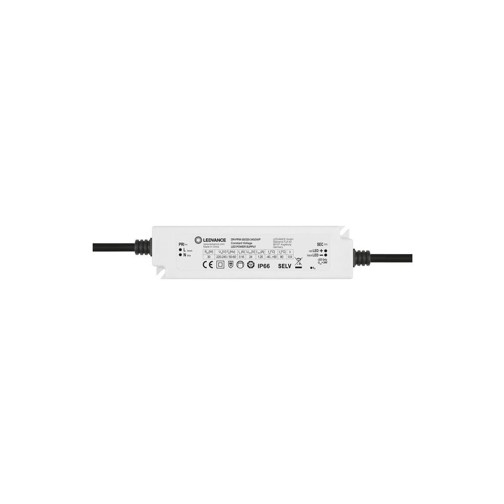 Ledvance LED-Treiber DR-PFM 30/220-240/24/P, 30W 24V IP66, Kunststoff, Weiß, 40... LEDVANCE-4058075239890 4058075239890 (Abb. 2)