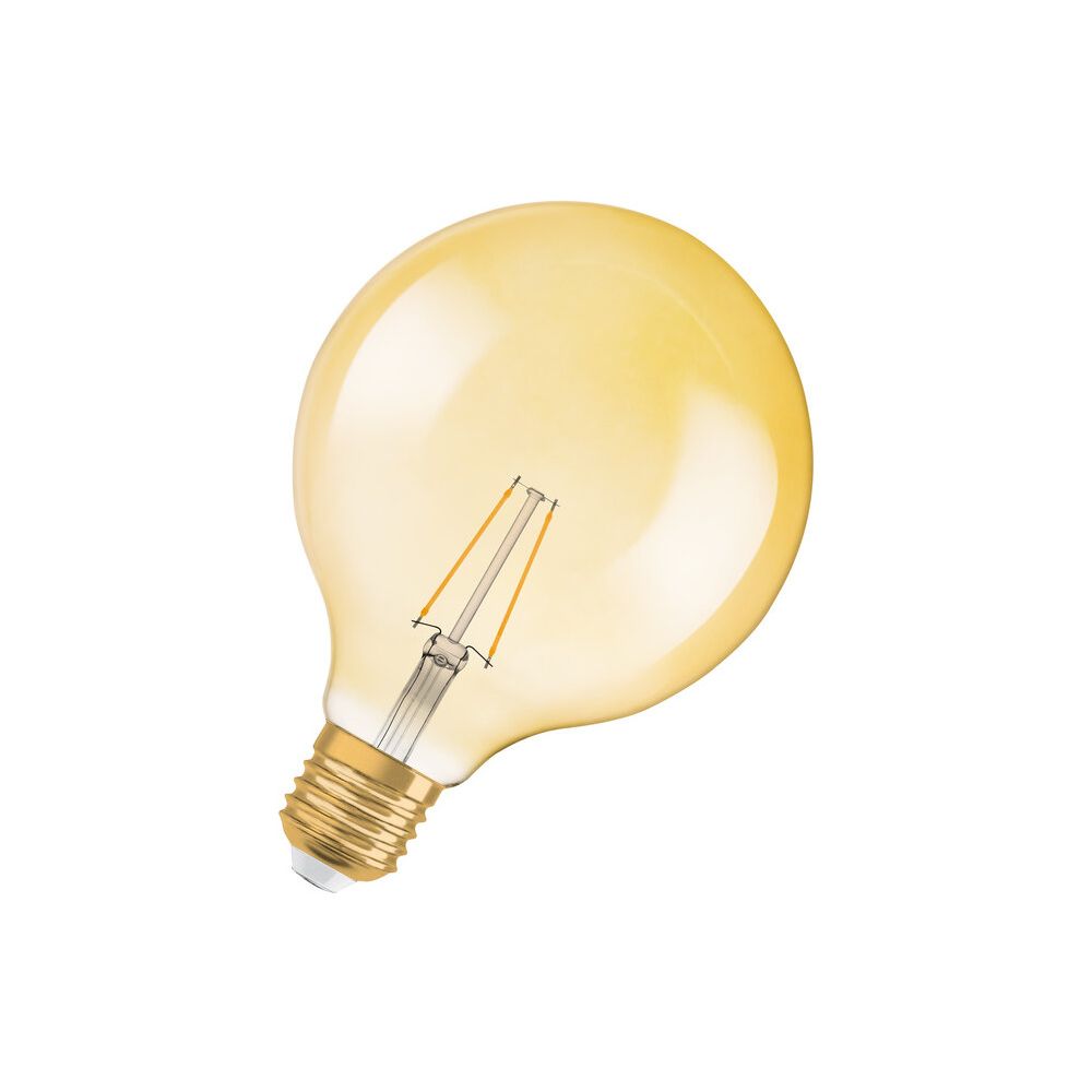 Ledvance LED-Filament-Lampe Vintage 1906 Globe, 4W 410lm 2400K E27, Glas, Gold... LEDVANCE-4099854091179 4099854091179 (Abb. 5)