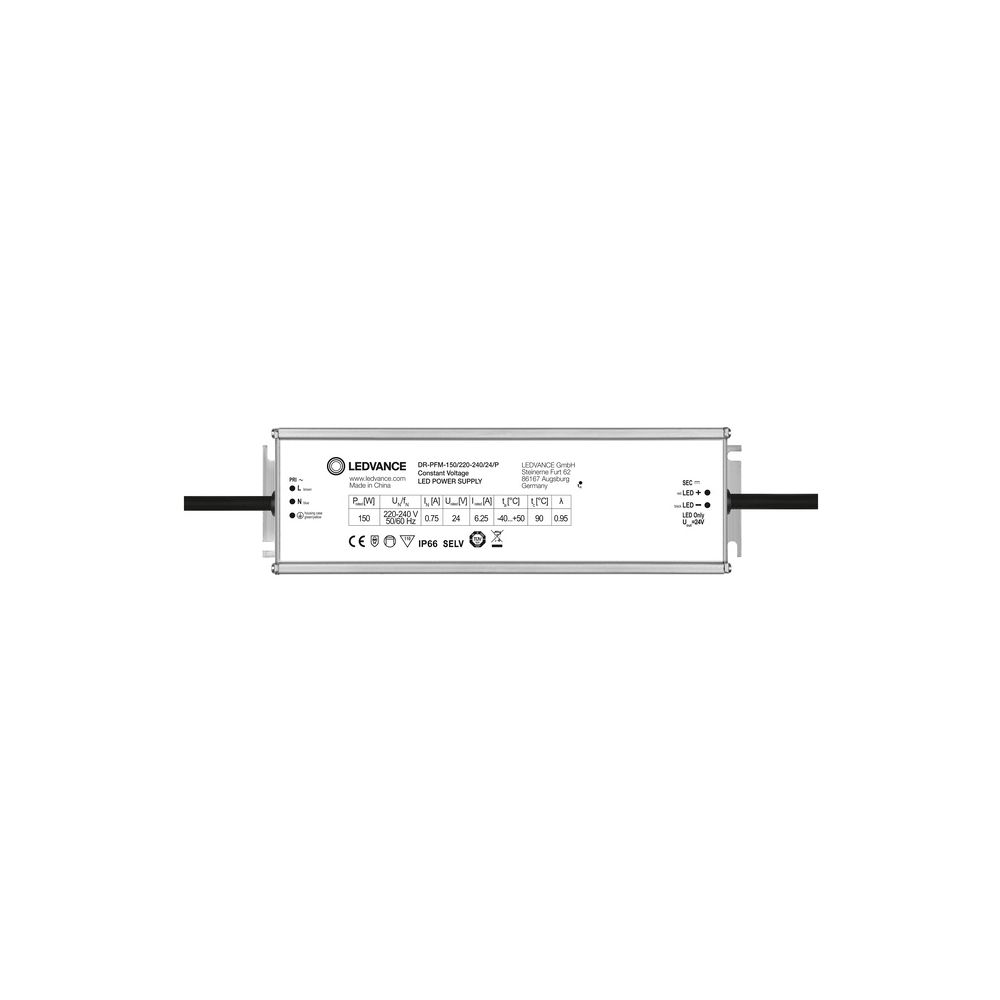 Ledvance LED-Treiber DR-PFM 150/220-240/24/P, 150W, 24V, IP66, Metall, Aluminiu... LEDVANCE-4058075239975 4058075239975 (Abb. 2)