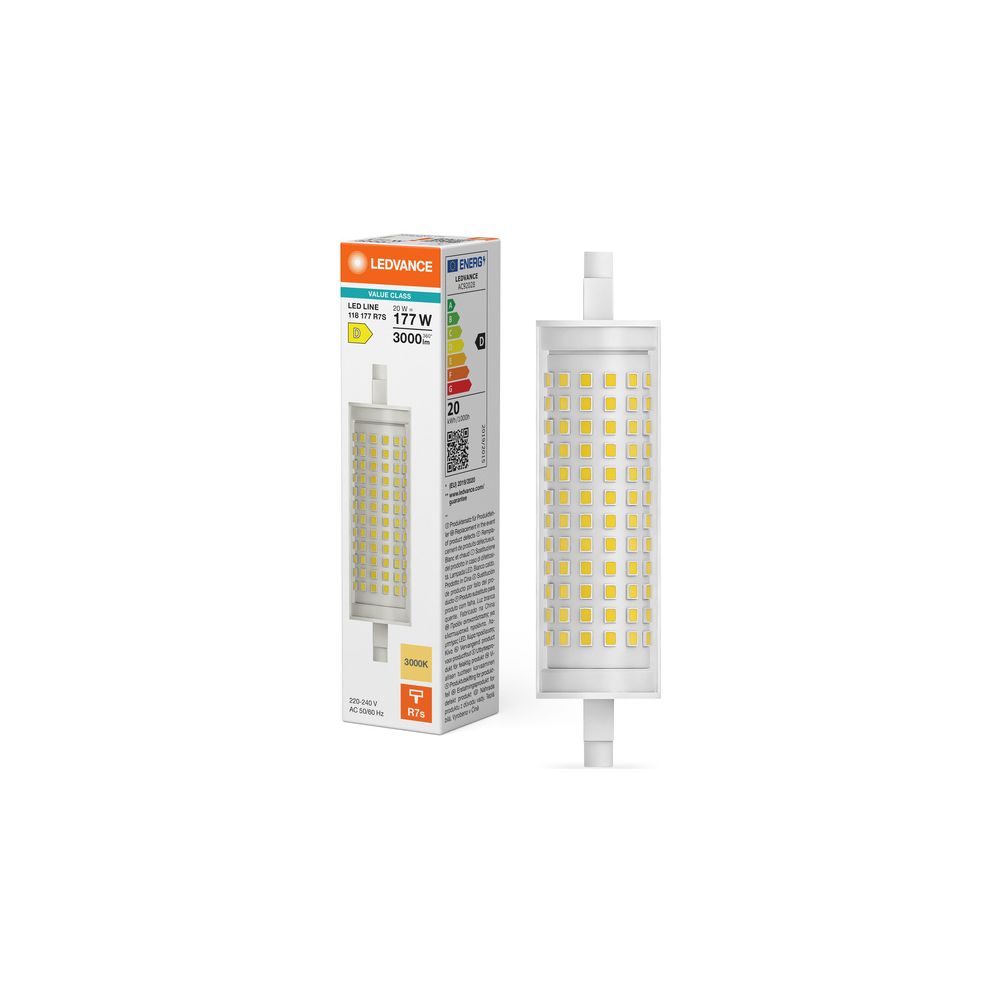 Ledvance LED-Speziallampe LED Line R7s, 20W, 3.000 lm, 3000 K, R7s, Klar, LED L... LEDVANCE-4099854249082 4099854249082 (Abb. 5)