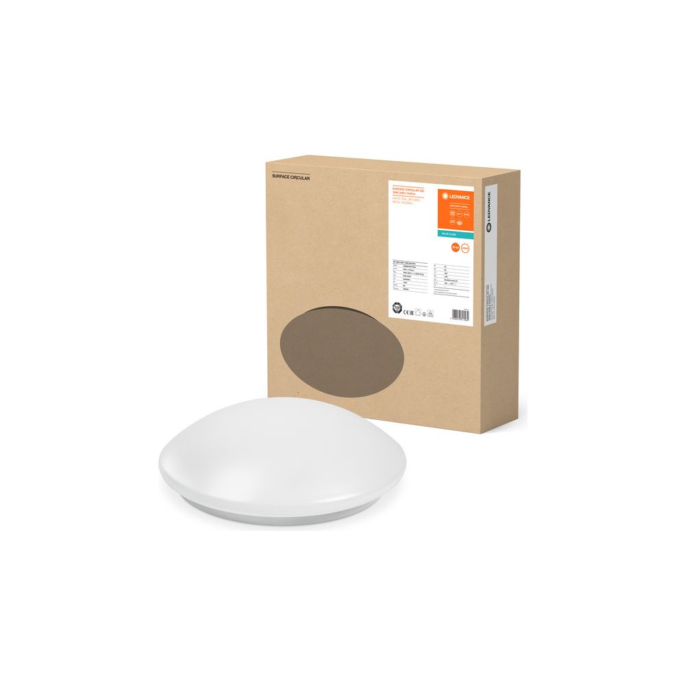 Ledvance Wand- und Deckenleuchte SURFACE CIRCULAR 350, 18W 1440lm 4000K IP44, ... LEDVANCE-4058075617964 4058075617964 (Abb. 10)