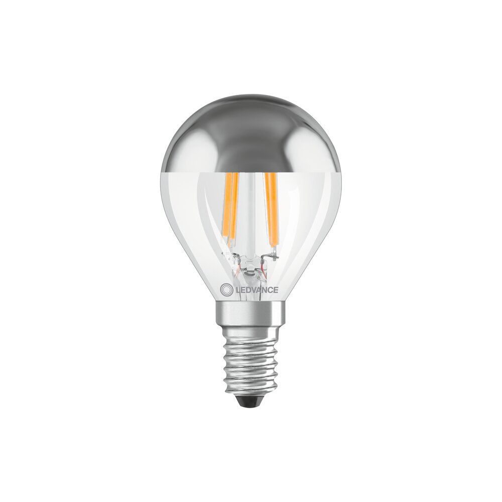 Ledvance LED-Lampe Classic P 31 Filament Mirror, 4W, 350lm, 2700K, E14, 45x77mm... LEDVANCE-4099854070037 4099854070037 (Abb. 4)