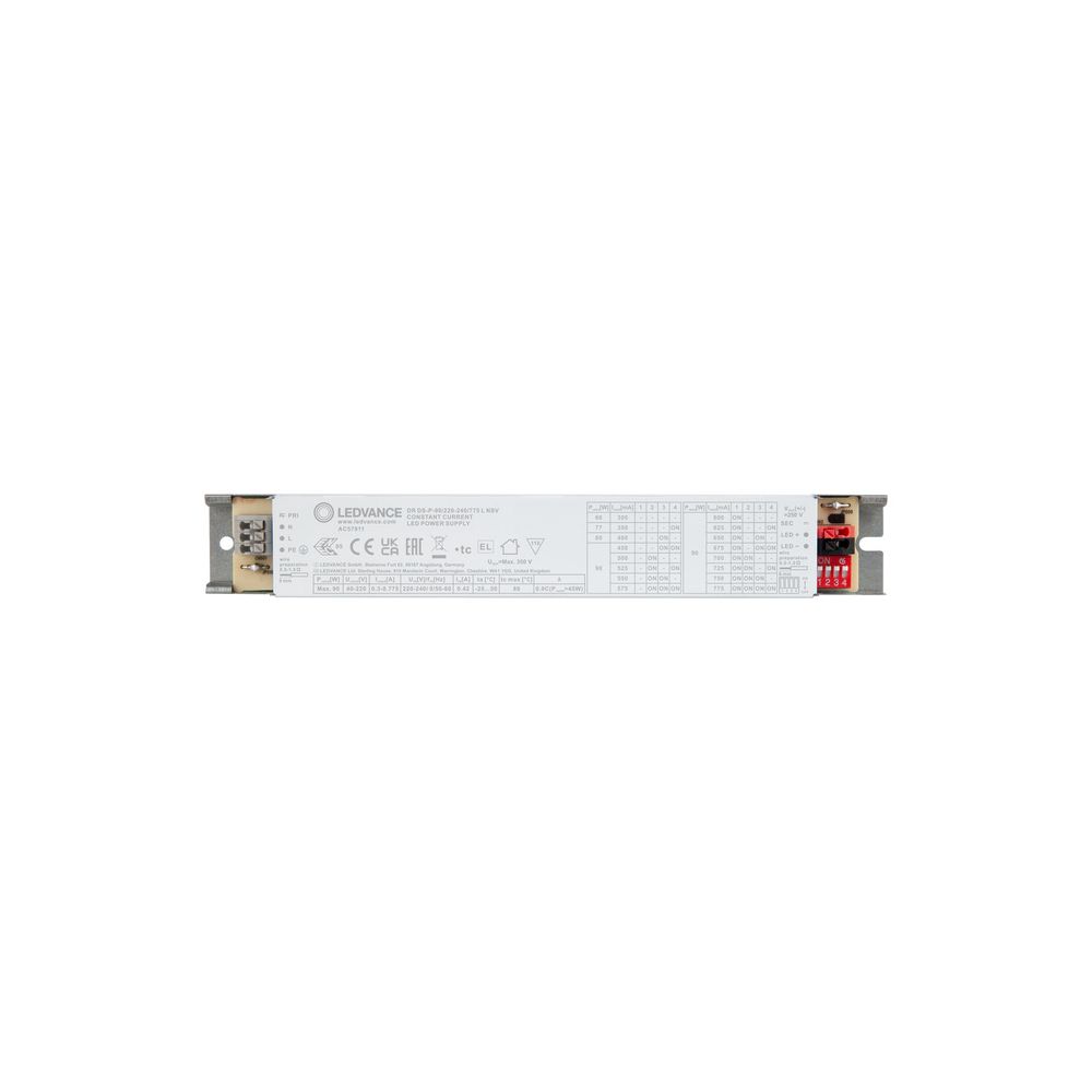 Ledvance LED-Treiber DIP-SWITCH LINEAR 90/220-240, 90W, IP20, Metall, Weiß... LEDVANCE-4099854258534 4099854258534 (Abb. 2)