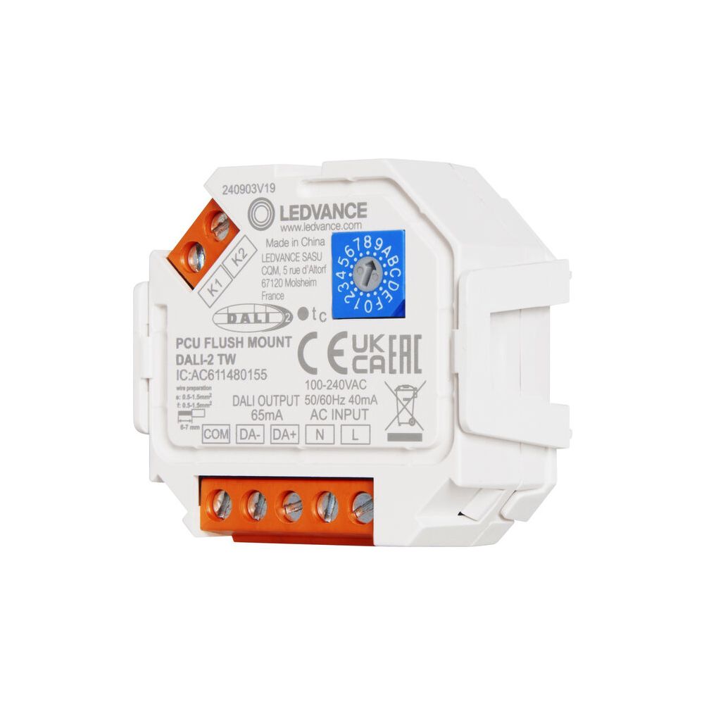 Ledvance DALI-2 Steuergerät PUSH CONTROL UNIT FM TW, IP20, 100-240V, Weiß... LEDVANCE-4058075837584 4058075837584 (Abb. 4)