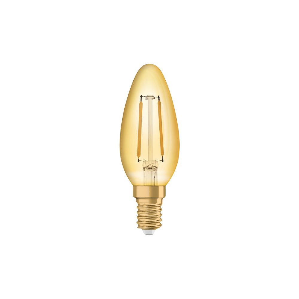 Ledvance LED-Filament-Kerzenlampe Vintage 1906 Classic B, 2,5W, 220lm, 2400K, E... LEDVANCE-4099854091575 4099854091575 (Abb. 2)