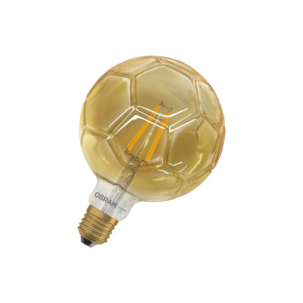Ledvance LED-Filament-Lampe Vintage 1906 Globe, 4W 410lm 2400K E27, Glas, Gold... LEDVANCE-4099854091179 4099854091179 (Abb. 15)