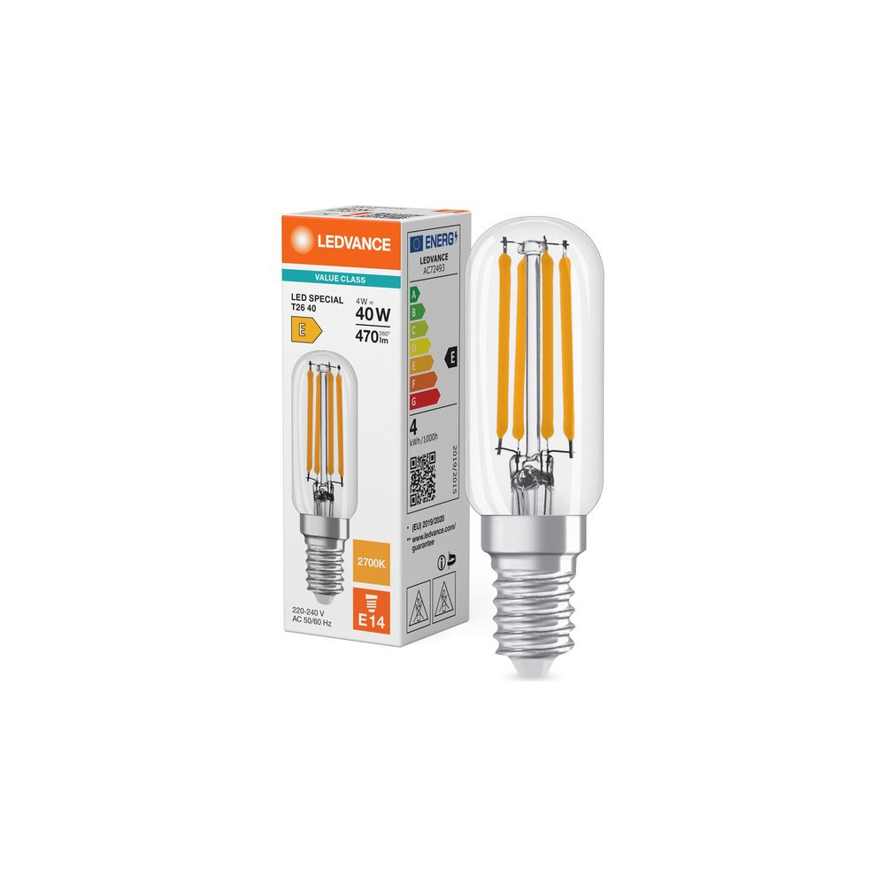 Ledvance LED-Speziallampe Special T26, 470 lm, 4 W, E14, Klar... LEDVANCE-4099854066665 4099854066665 (Abb. 5)
