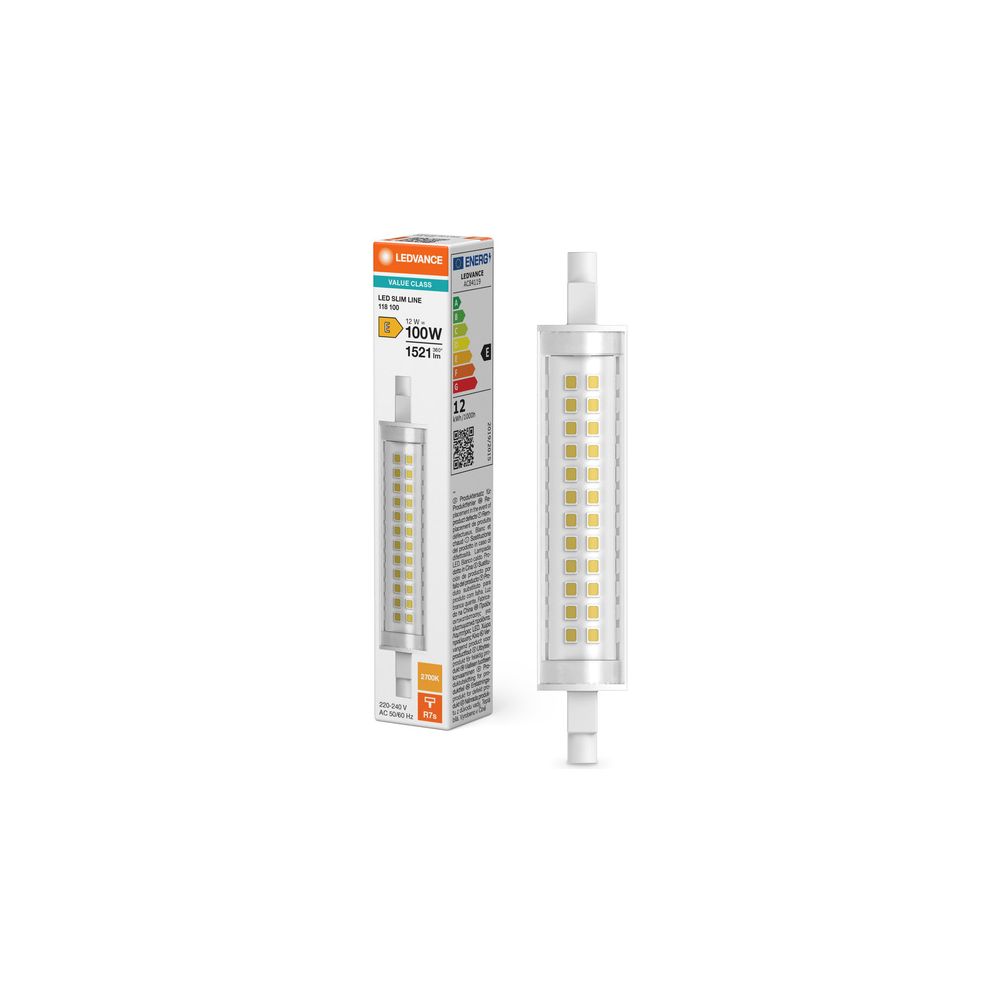 Ledvance LED-Stablampe Slim Line R7s 12W 827, 1.521 lm, 118 mm, Klar... LEDVANCE-4099854267680 4099854267680 (Abb. 5)