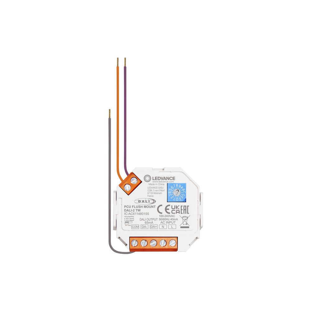 Ledvance DALI-2 Steuergerät PUSH CONTROL UNIT FM TW, IP20, 100-240V, Weiß... LEDVANCE-4058075837584 4058075837584 (Abb. 7)