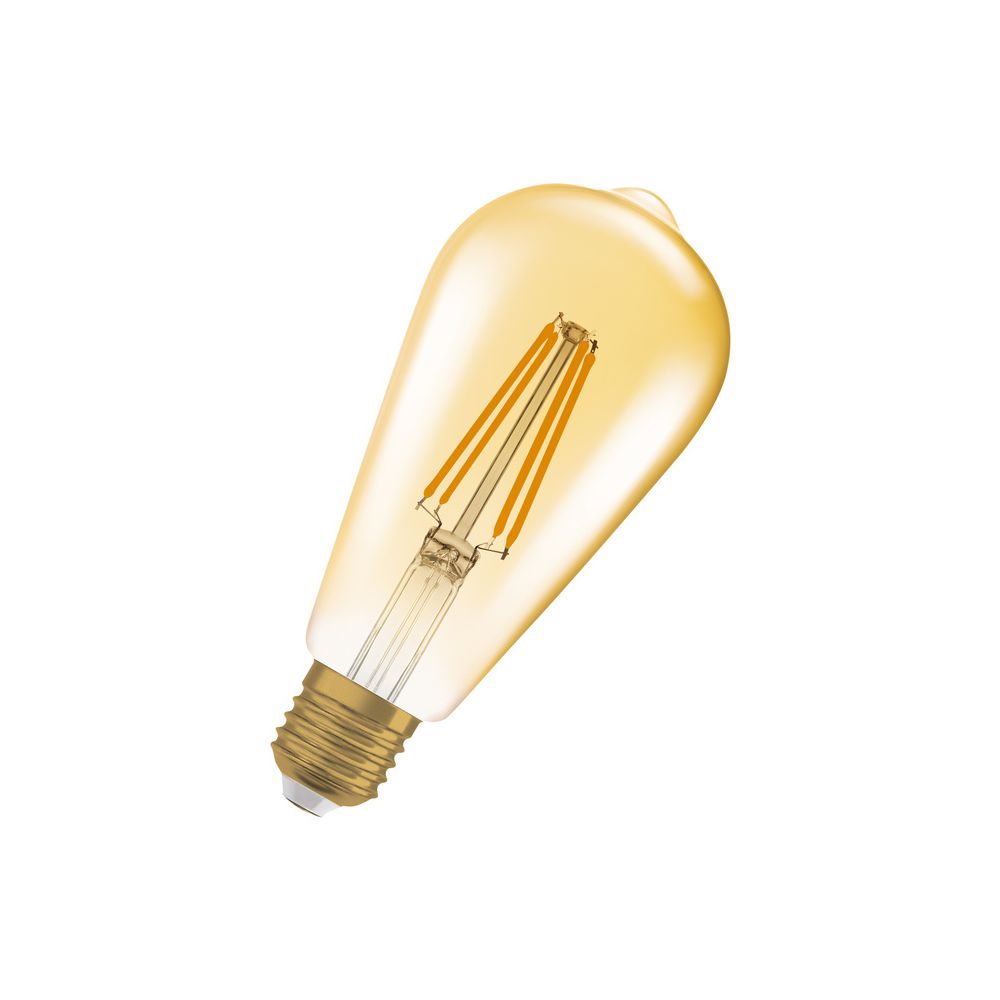 Ledvance LED-Filamentlampe Vintage 1906 Edison 55, 6,5W 824 E27, Glas, Gold... LEDVANCE-4099854081514 4099854081514 (Abb. 3)