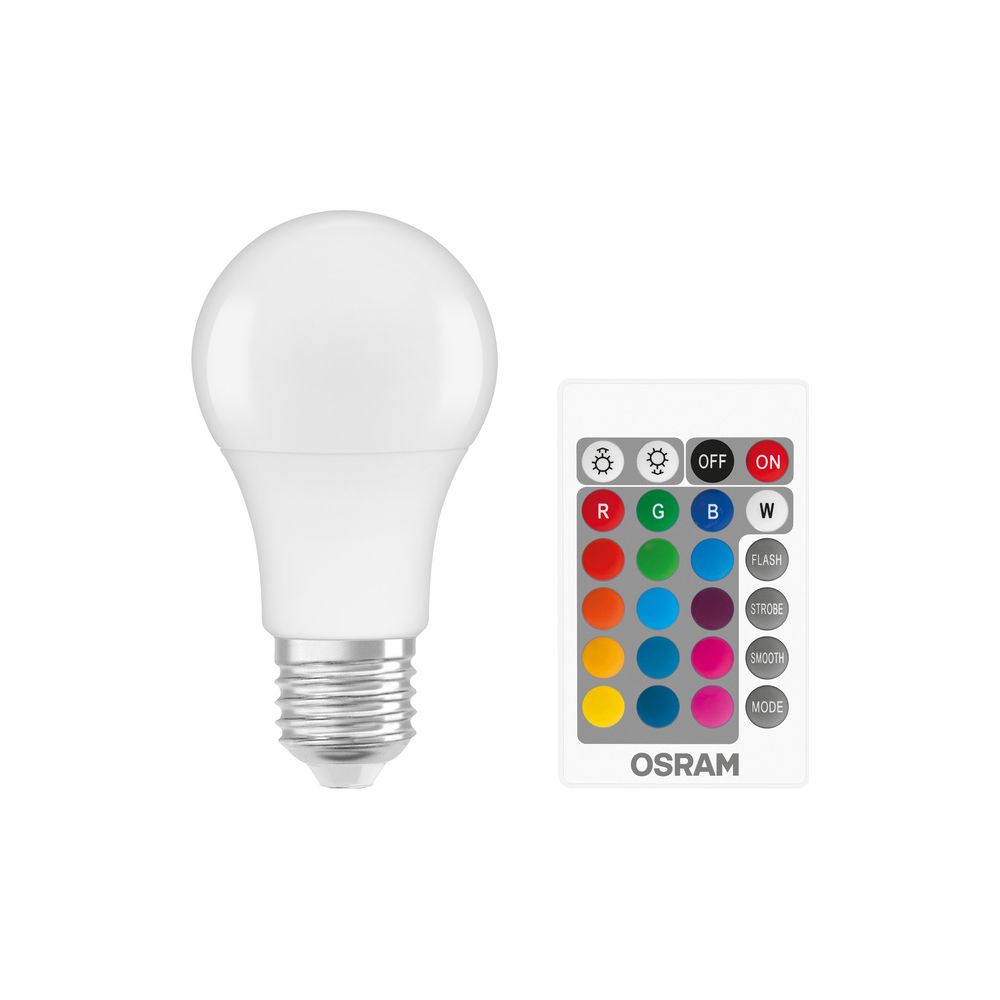 Ledvance LED-Lampe Superstar Classic A 60 RGBW, 9,4W E27 2700K, Matt, Weiß, 1... LEDVANCE-4058075430754 4058075430754 (Abb. 3)