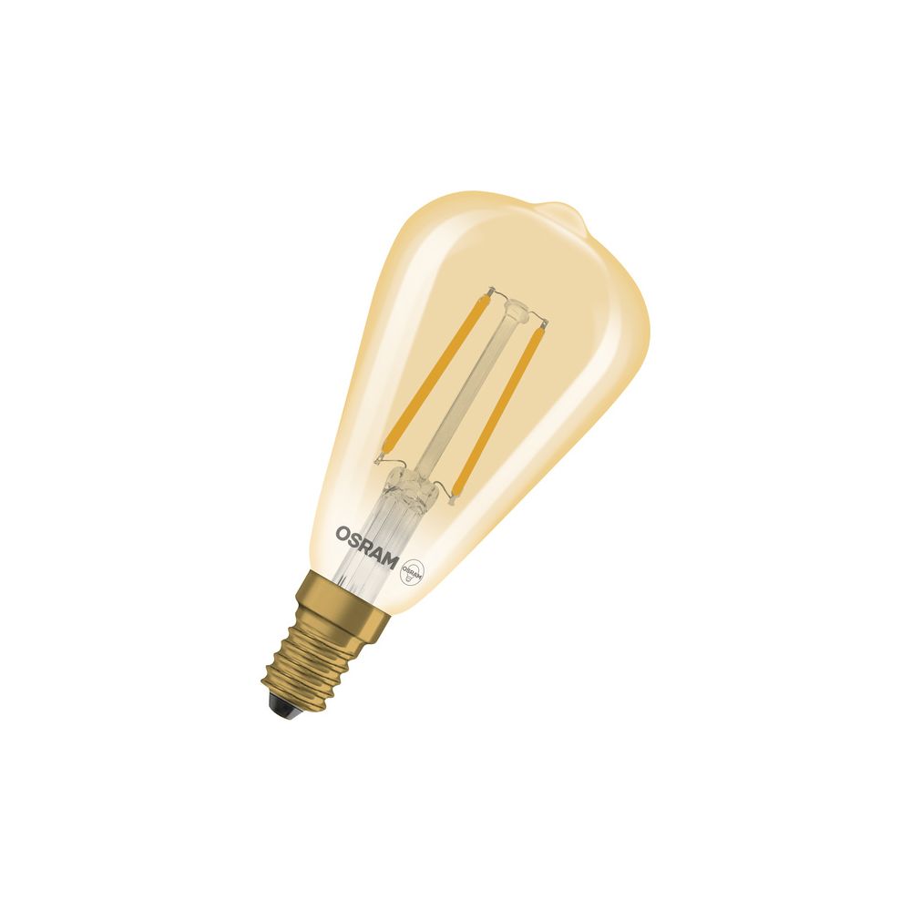 Ledvance LED-Filamentlampe Vintage 1906 Edison 55, 6,5W 824 E27, Glas, Gold... LEDVANCE-4099854081514 4099854081514 (Abb. 12)