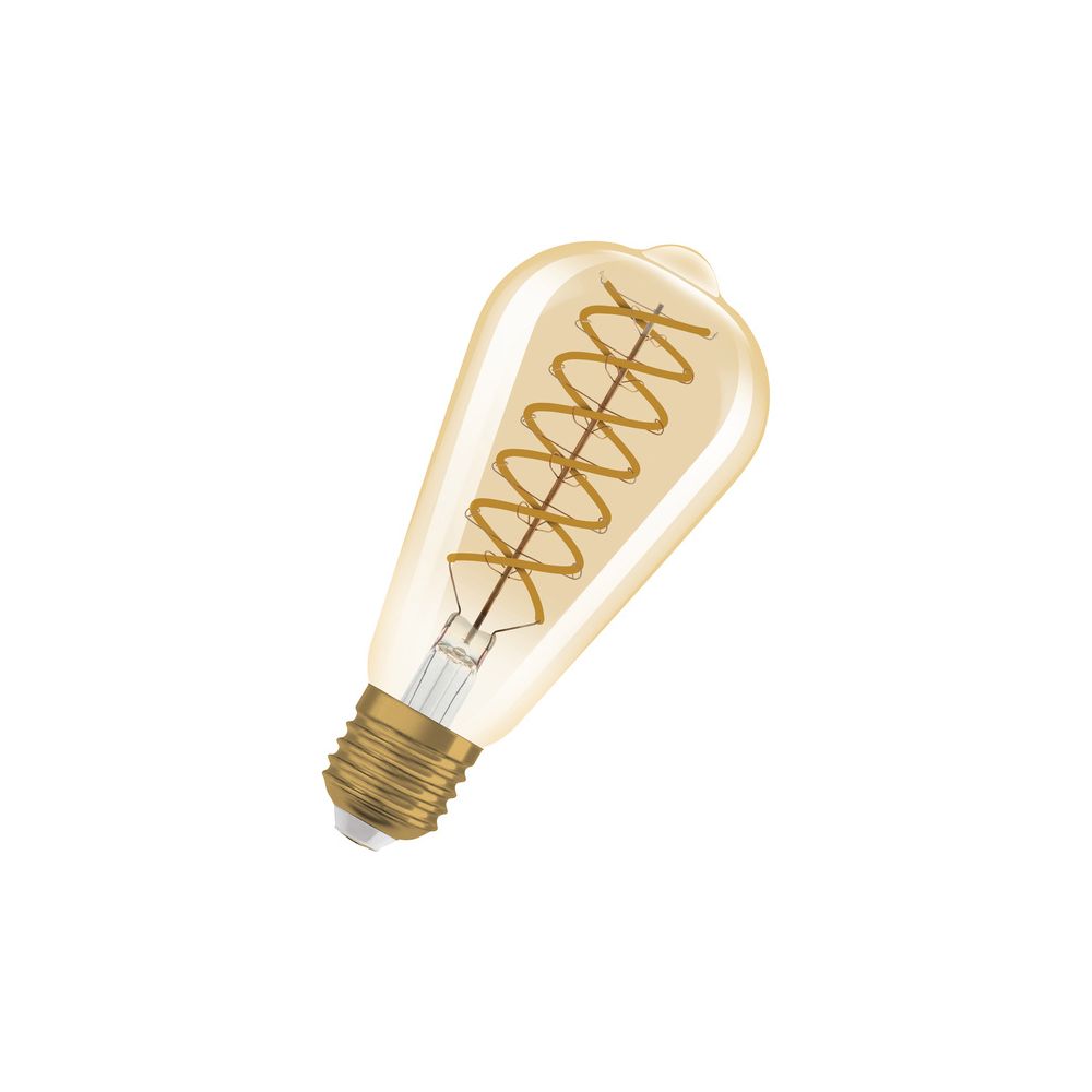 Ledvance LED-Filamentlampe Vintage 1906 Edison 55, 6,5W 824 E27, Glas, Gold... LEDVANCE-4099854081514 4099854081514 (Abb. 11)