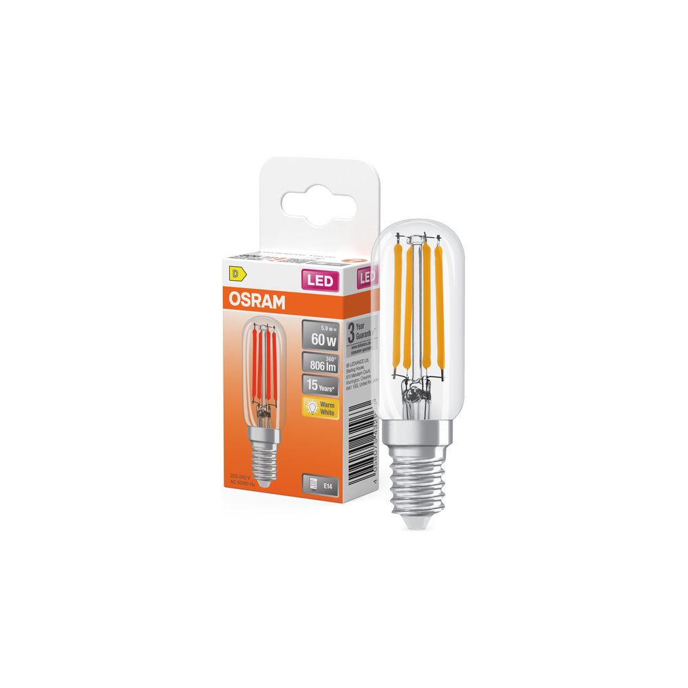 Ledvance LED-Speziallampe Special T26, 806 lm, 5,9 W, 2700 K, E14, klar... LEDVANCE-4058075432963 4058075432963 (Abb. 5)
