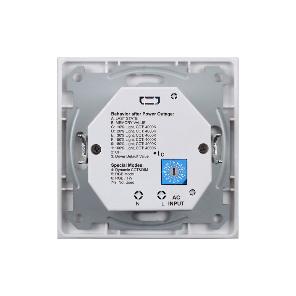 Ledvance Steuergerät MANUAL CONTROL UNIT SELECT DIRECT 100-240 TW RGB ZB, Zigbe... LEDVANCE-4099854476334 4099854476334 (Abb. 4)