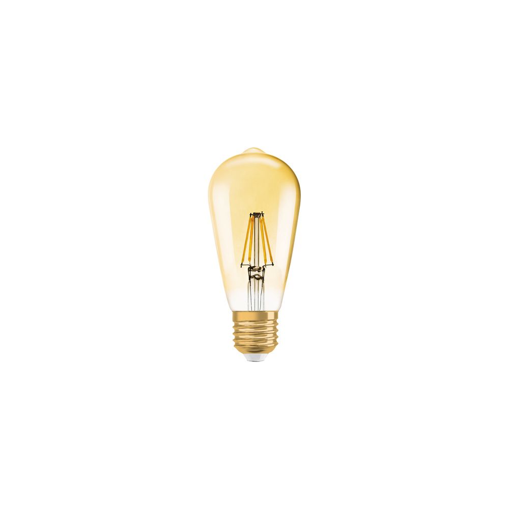 Ledvance LED-Filament-Lampe Vintage 1906 Edison 35, 4W, 410lm, 2400K, E27, Gold... LEDVANCE-4099854091377 4099854091377 (Abb. 2)