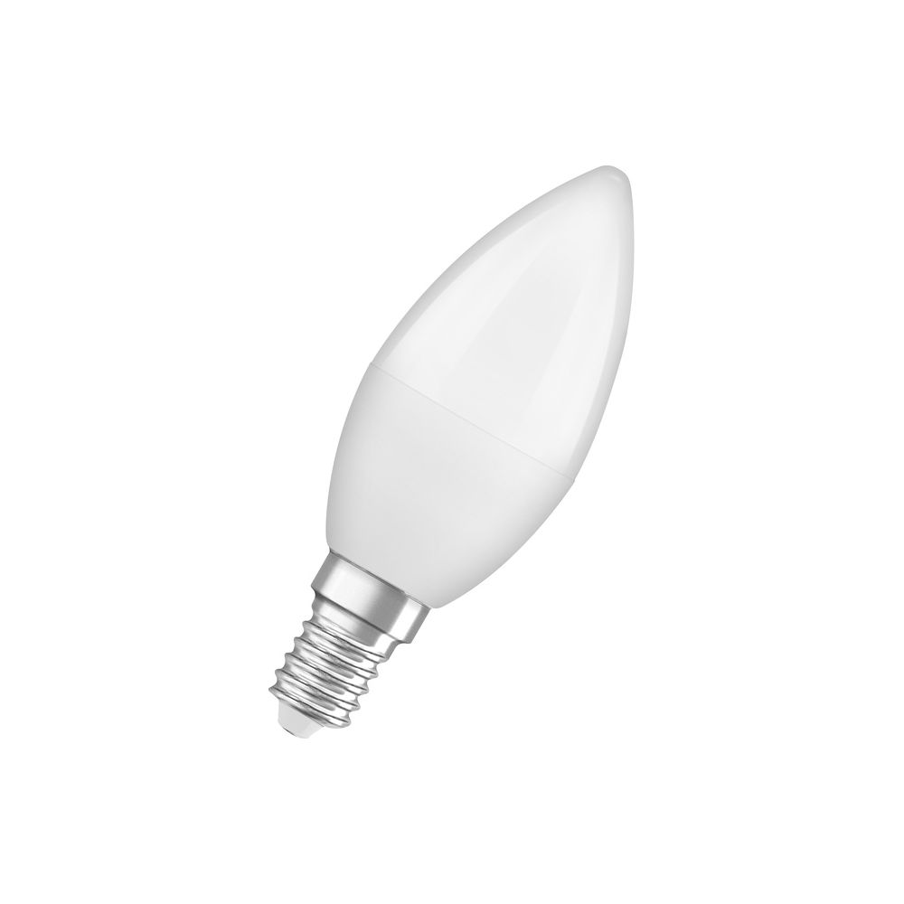 Ledvance LED-Kerzenlampe Classic B 4,9W 827 E14, 470 lm, 2700 K, Matt, Weiß, LE... LEDVANCE-4099854049309 4099854049309 (Abb. 3)