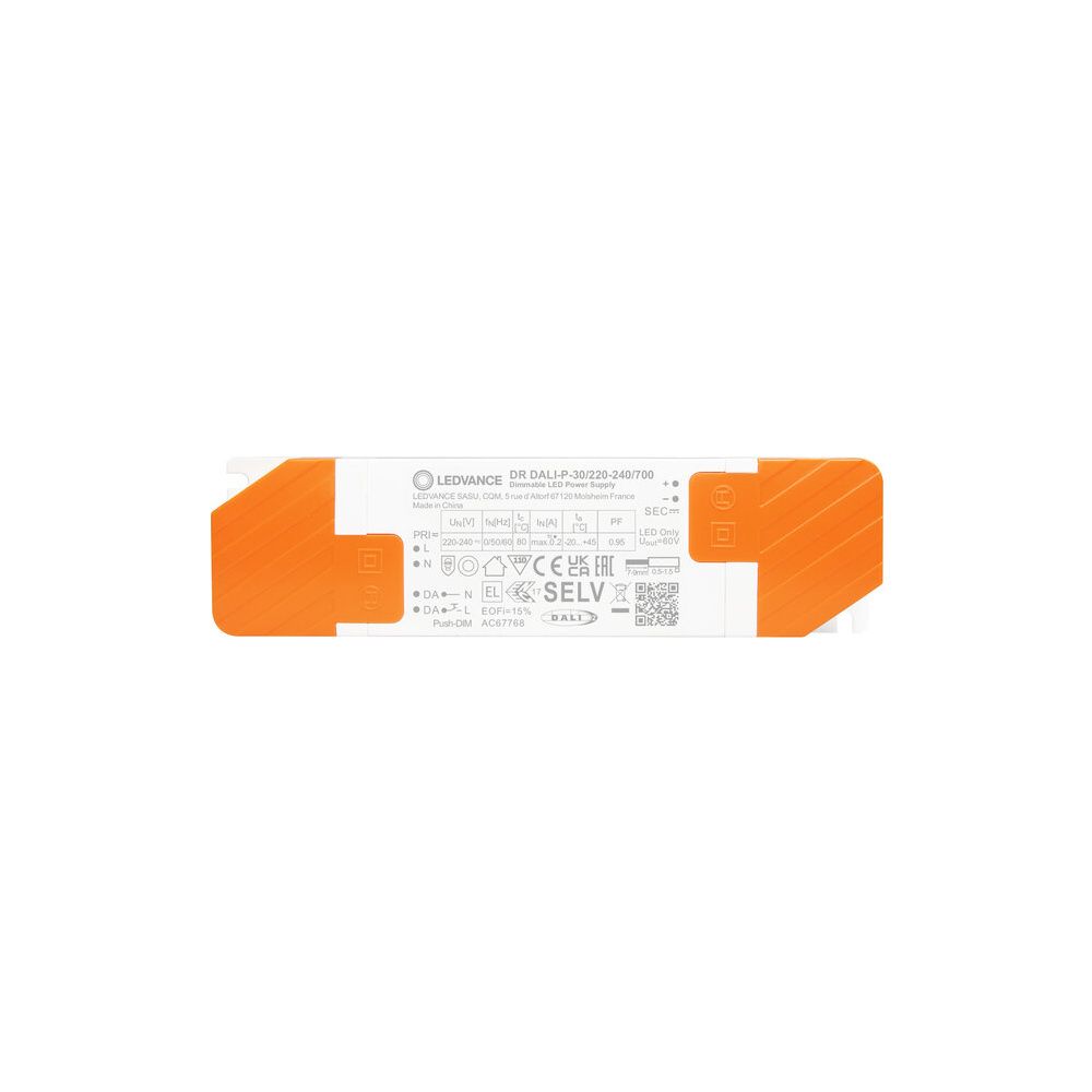 Ledvance Kabelklemme DR AY DALI-P CLAMP DUO, 47,2x45x25mm, Kunststoff, Weiß/Ora... LEDVANCE-4099854400605 4099854400605 (Abb. 3)