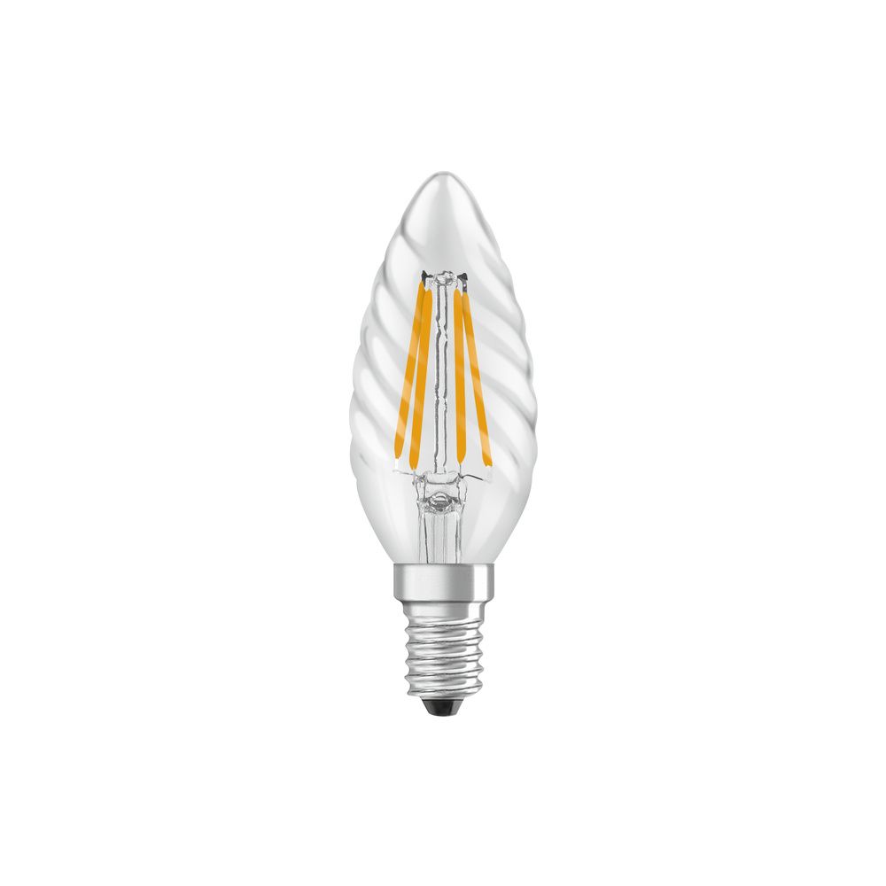 Ledvance LED-Filament-Lampe Classic BW 3,4W 827 E14, 470lm, 2700K, Glas, Klar, ... LEDVANCE-4099854466663 4099854466663 (Abb. 4)