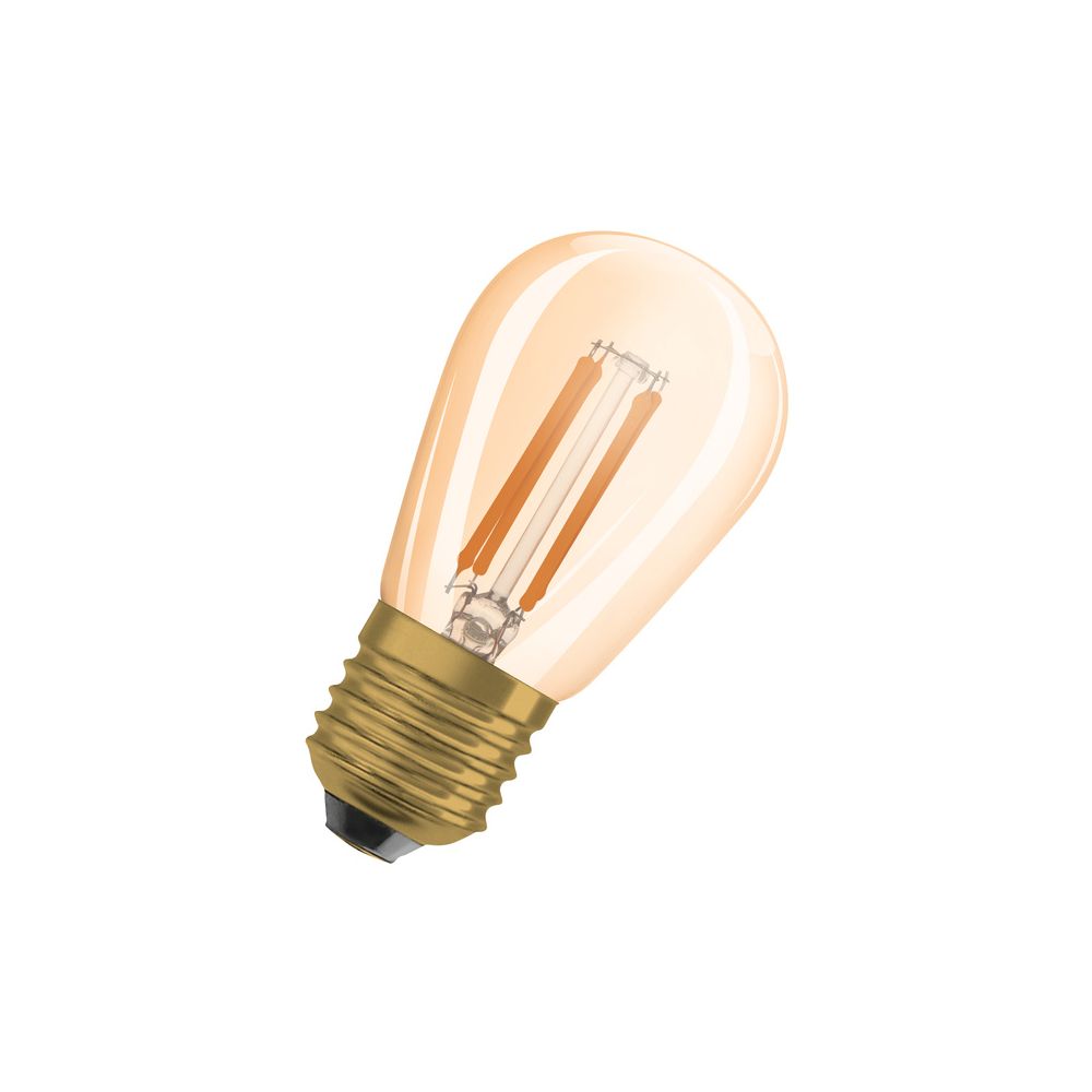 Ledvance LED-Filamentlampe Vintage 1906 Edison 55, 6,5W 824 E27, Glas, Gold... LEDVANCE-4099854081514 4099854081514 (Abb. 10)