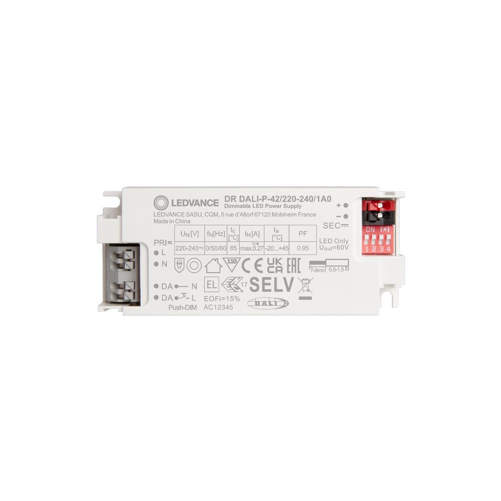 Ledvance LED-Treiber DALI Performance GEN 3 -42/22, 42W, DALI-2, Push-DIM, IP20... LEDVANCE-4058075845381 4058075845381 (Abb. 2)