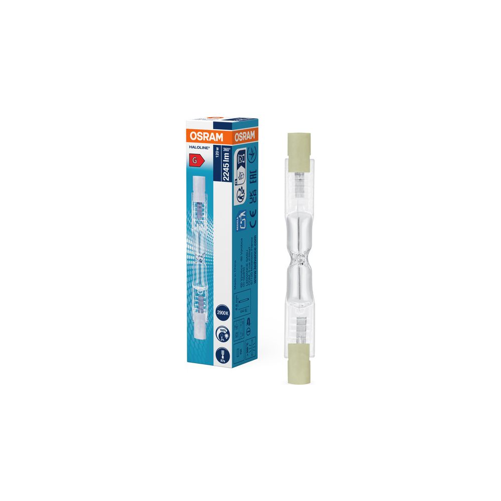Ledvance Halogenstab HALOLINE PRO 120W 230V R7s, 78mm, Dimmbar, Warmweiß... LEDVANCE-4008321928092 4008321928092 (Abb. 2)