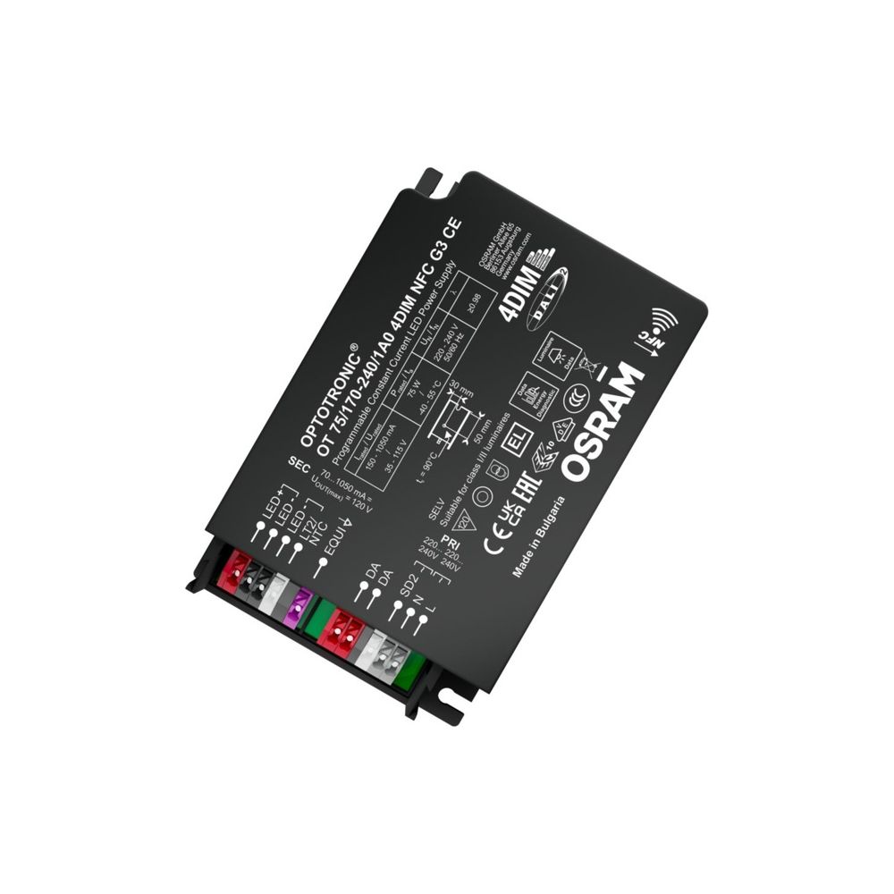 Ledvance LED-Treiber OPTOTRONIC 4DIM NFC 40/170-240/1A0, 40W, IP20, Kunststoff,... LEDVANCE-4062172218955 4062172218955 (Abb. 2)