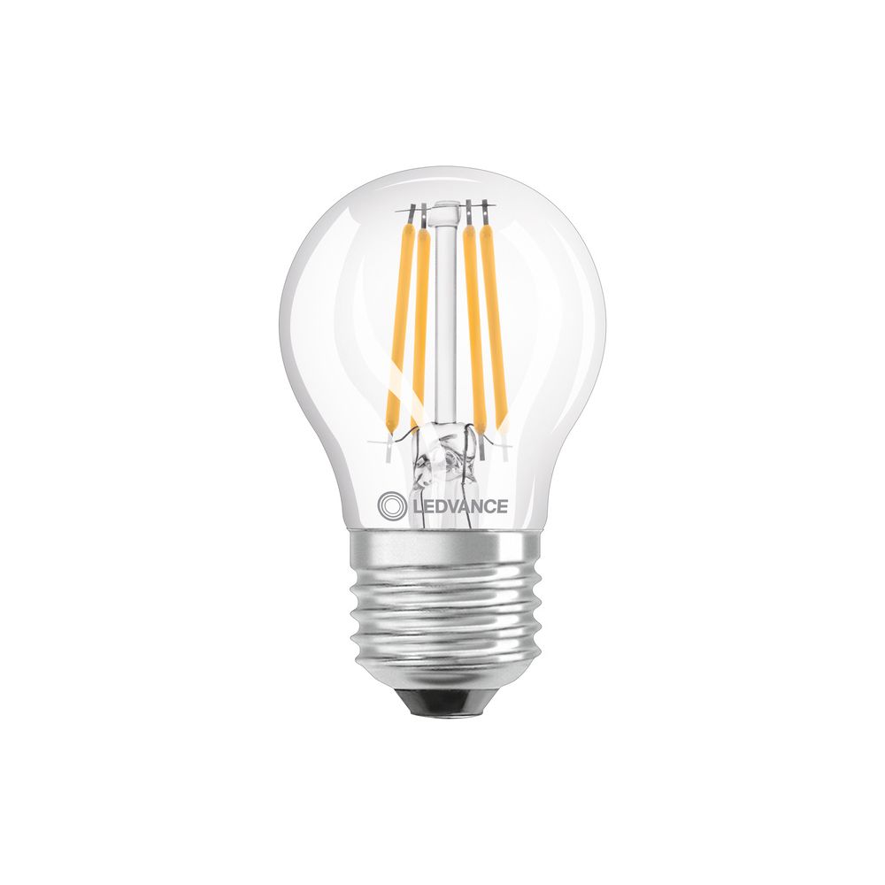 Ledvance LED-Filamentlampe Classic P DIM, 4,2W, 470lm, 2700K, E27, Klar... LEDVANCE-4099854077968 4099854077968 (Abb. 2)