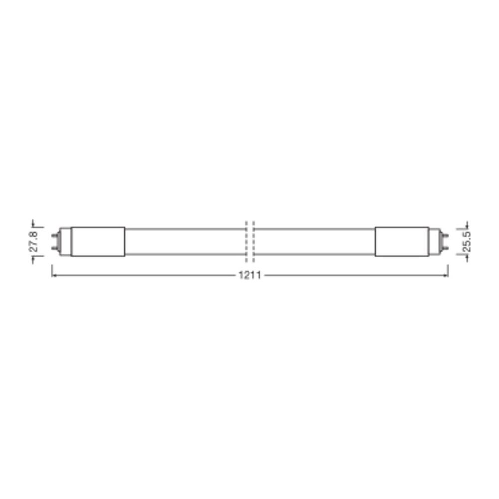 Ledvance LED-Röhre T8 HF Ultra Output P, 15W 2.400lm 4.000K G13 1211mm, mattier... LEDVANCE-4099854026133 4099854026133 (Abb. 2)