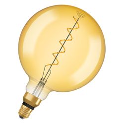Ledvance LED-Filament-Lampe Vintage 1906 Globe, 4W 410lm 2400K E27, Glas, Gold... LEDVANCE-4099854091179 4099854091179 (Abb. 1)