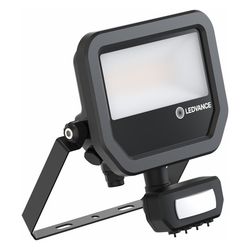 Ledvance LED-Fluter Floodlight Sensor 20, 17W, 2.200lm, 3.000K, IP65, Aluminium... LEDVANCE-4099854309465 4099854309465 (Abb. 1)