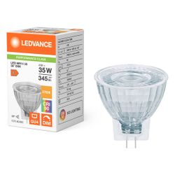 Ledvance LED-Reflektorlampe MR11 DIM P, 4,5W 2700K 36 Grad GU4, Glas, LED MR113... LEDVANCE-4099854050268 4099854050268 (Abb. 1)