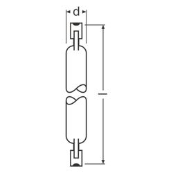 Ledvance Halogenstab Haloline Eco 64696 ECO, 120W, 230V, R7s, 118mm, Klar... LEDVANCE-4008321977670 4008321977670 (Abb. 1)