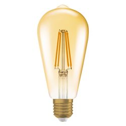 Ledvance LED-Filamentlampe Vintage 1906 Edison 55, 6,5W 824 E27, Glas, Gold... LEDVANCE-4099854081514 4099854081514 (Abb. 1)