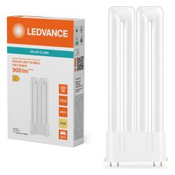 Ledvance LED-Lampe DULUX LED F18 EM & AC MAINS VALUE, 8W, 900lm, 3000K, 2G10, M... LEDVANCE-4058075822412 4058075822412 (Abb. 1)