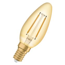 Ledvance LED-Filament-Kerzenlampe Vintage 1906 Classic B, 2,5W, 220lm, 2400K, E... LEDVANCE-4099854091575 4099854091575 (Abb. 1)