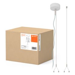 Ledvance Abhängeset Linear IndiviLED, 1.500mm, Edelstahl, Weiß... LEDVANCE-4099854215537 4099854215537 (Abb. 1)